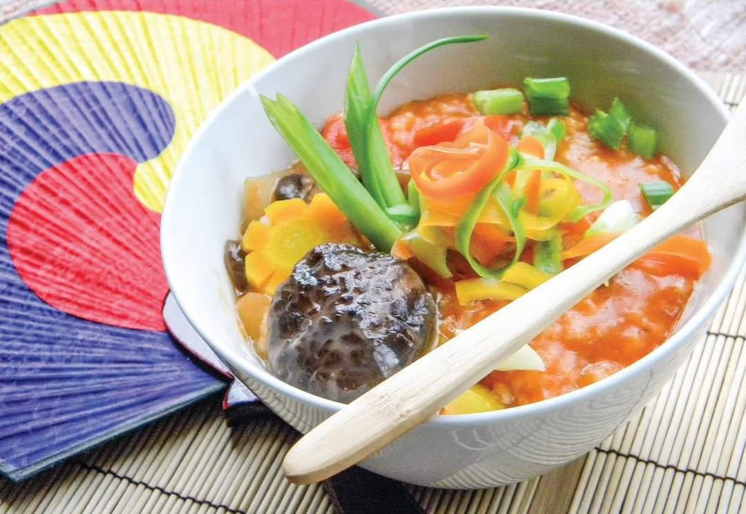 ကိုရီးယားဟင်းရွက်ဆန်ပြုတ် (အစပ်) | အစားခ်စ္သူမ်ား app | အစားချစ်သူများ app